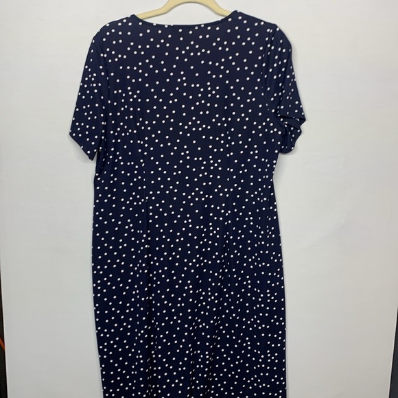 Talbots Petite Polka Dot Dress - Picture 10 of 10